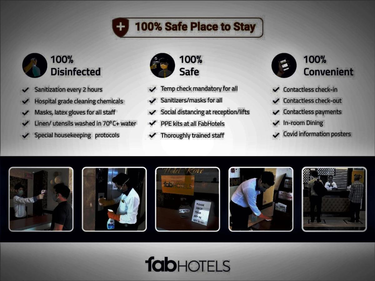 Fabhotel Damanis Ashok Nagar Udaipur Exterior foto